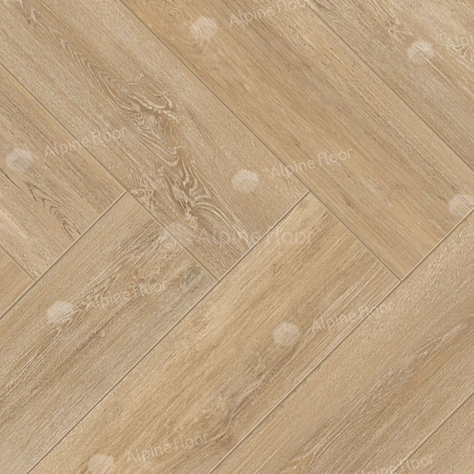 Ламинат "Alpine Floor" Herringbone Дуб Фландрия (606*101*8 мм) — купить в Чите