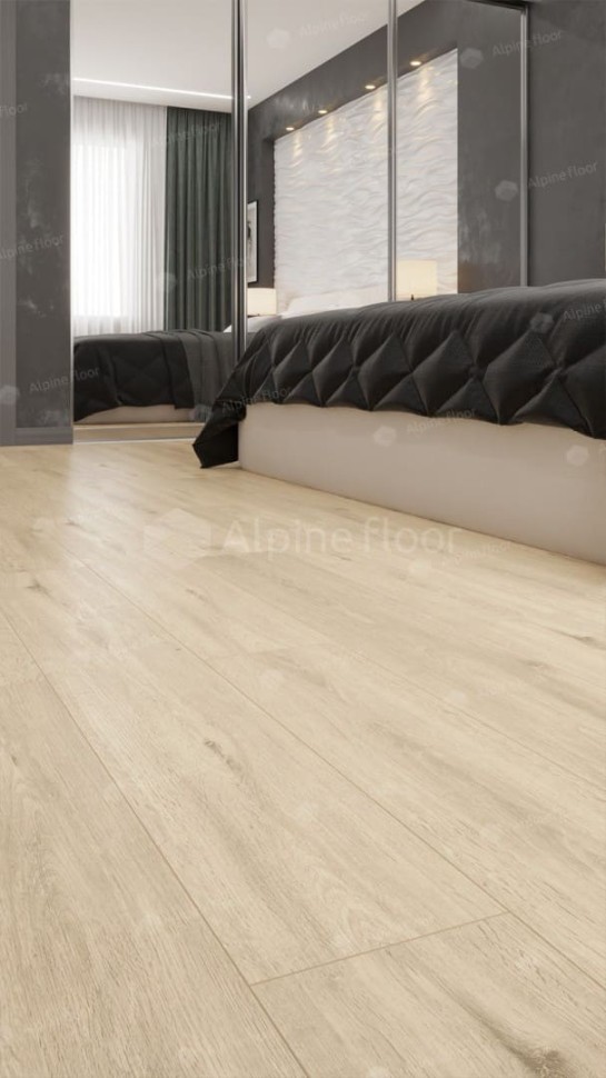 Виниловый ламинат "Alpine Floor" Classic Light MC Дуб Ваниль (1220*183*3,5 мм) — купить в Чите