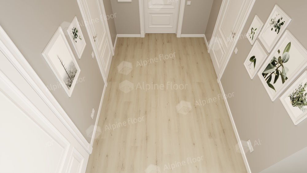 SPC Ламинат "Alpine Floor" Ададжио (1220*183*4 мм) — купить в Чите