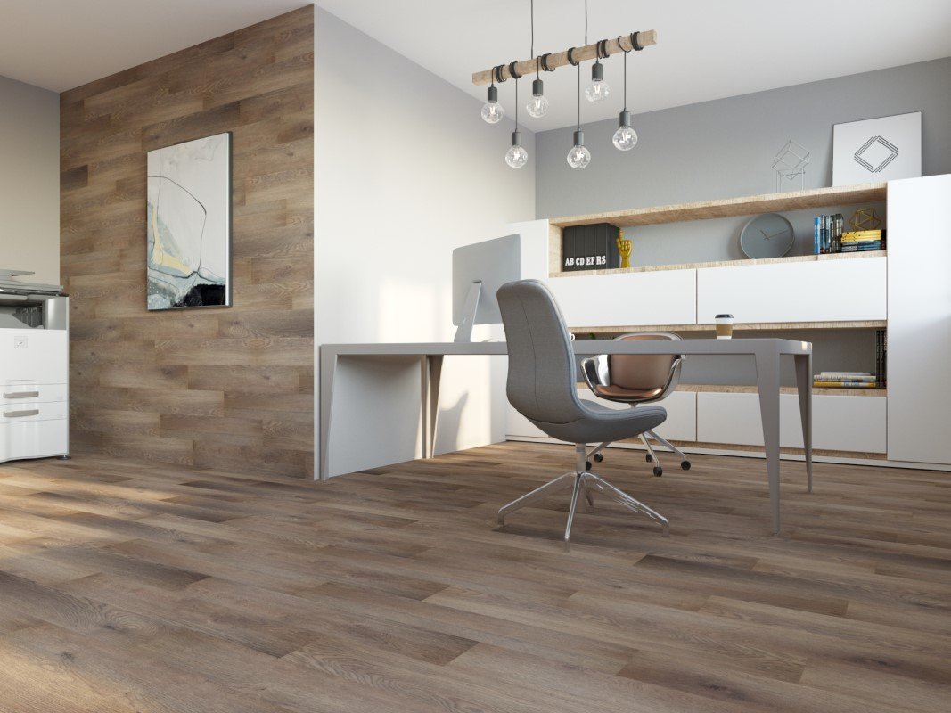 Замковая ПВХ плитка "Art Tile" Дуб Террас (920*150*4 мм) — купить в Чите