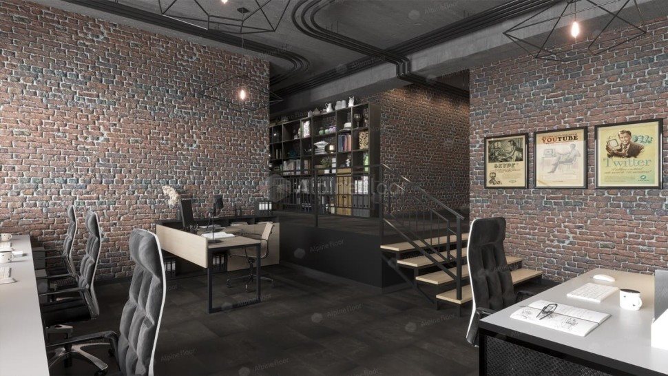 Виниловая плитка "Alpine Floor" Light Stone Ларнака (608*303*2,5 мм) — купить в Чите