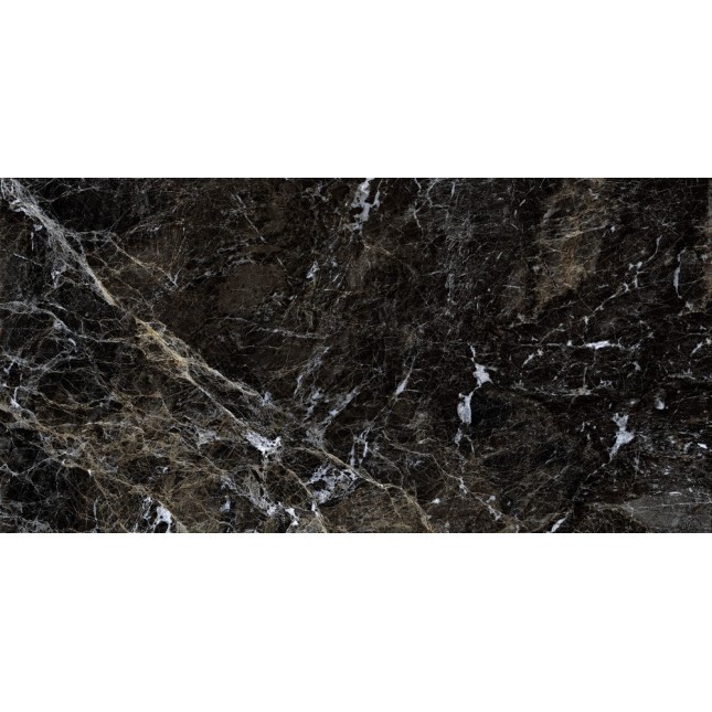 Керамогранит "Gresse" 600*1200 Simbel Carbon Чёрно-белый Мрамор — купить в Чите