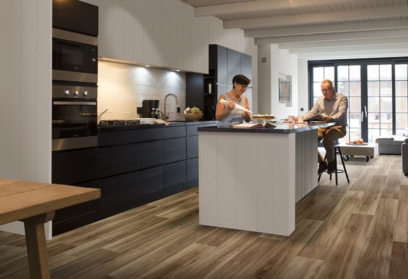 Замковая ПВХ плитка "Berry Alloc" Pure Click Lime Oak 966D (1326*204*5мм) — купить в Чите