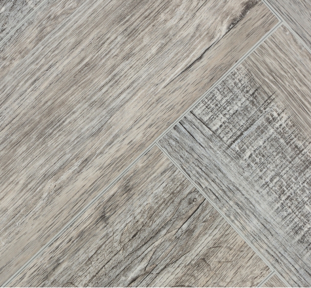 Виниловый ламинат SPC "Cronafloor" Herringbone Дуб Реймс (640*128*4,5 мм) — купить в Чите