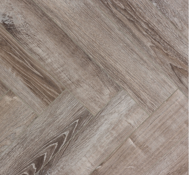 Виниловый ламинат SPC "Cronafloor" Herringbone Дуб Тулон (640*128*4,5 мм) — купить в Чите