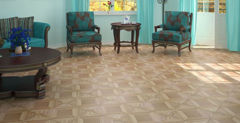 Ламинат "Profield" Parkett Коллаж светлый (1200*400*8) — купить в Чите