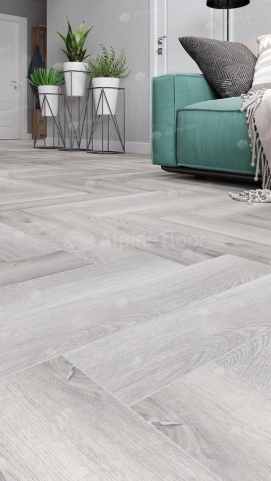 Виниловая плитка "Alpine Floor" Parquet LVT Дуб Лейтена (590*118*2,5 мм) — купить в Чите