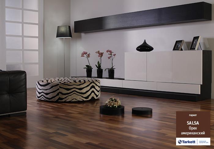 Паркетная доска "Tarkett" Salsa Орех американский (2283*194*14 мм) — купить в Чите
