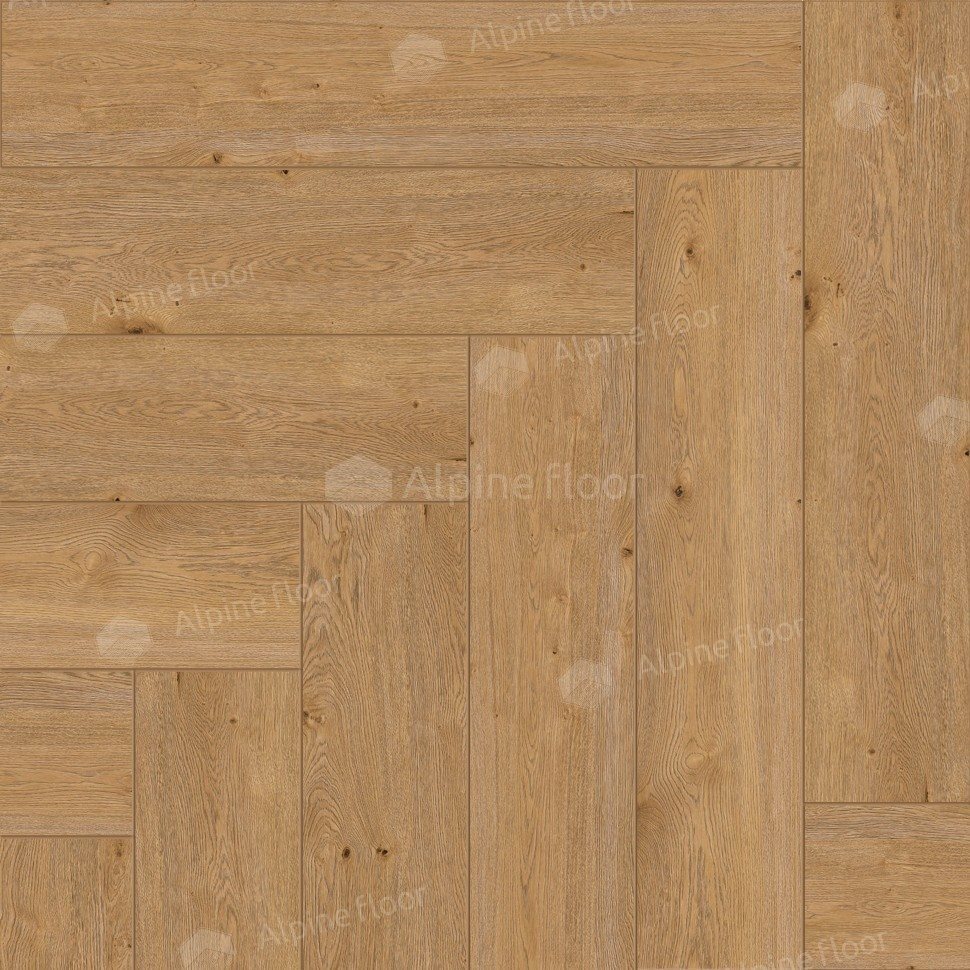 Виниловый ламинат "Alpine Floor" Parquet Light Дуб Хатиса (600*125*4 мм) — купить в Чите