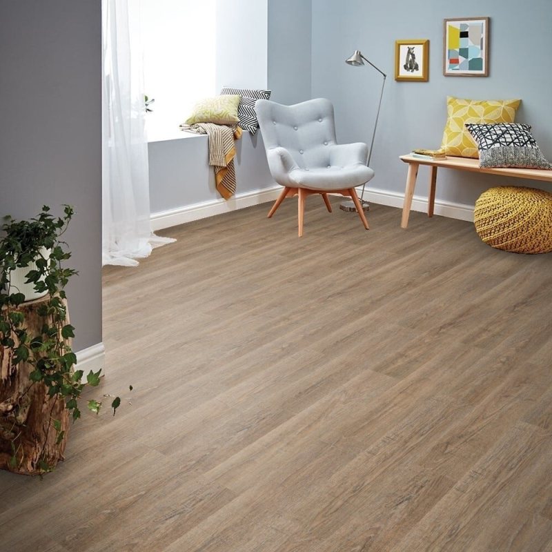 Клеевая плитка для коммерческих помещений "Bonkeel" Sandra (914,4*152,4*2,1мм) — купить в Чите