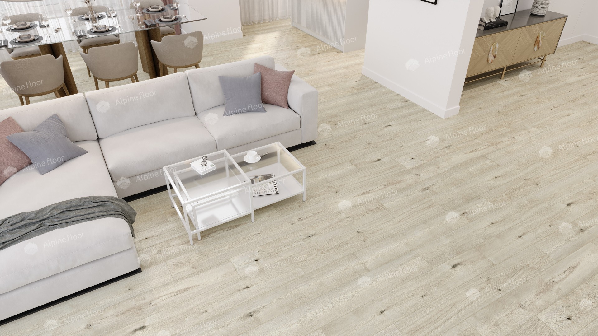 Ламинат "Alpine Floor" Дуб Гамбург (1285*192*8 мм) — купить в Чите