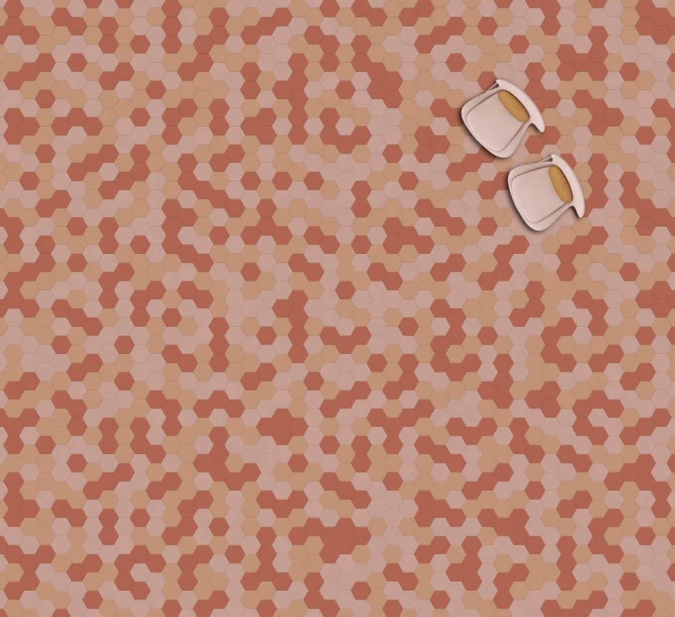 Виниловая плитка "Moduleo" Moods Hexagon 347 (226,32*196*2,5 мм) — купить в Чите