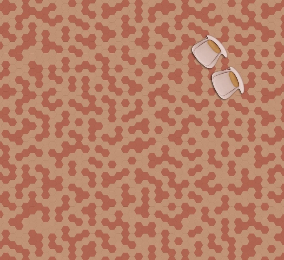 Виниловая плитка "Moduleo" Moods Hexagon 341 (226,32*196*2,5 мм) — купить в Чите