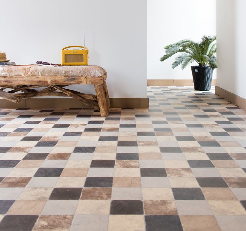 Линолеум бытовой "IVC" Bingo Pietra 596 (3м) — купить в Чите