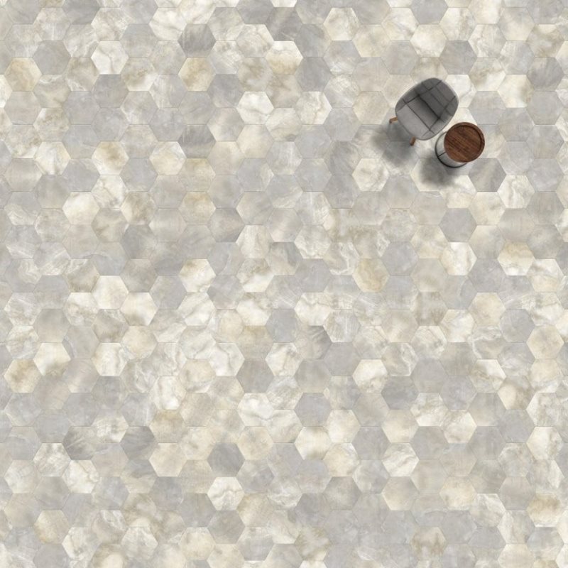 Виниловая плитка Big Hexagon 294 (452,64*392*2,5 мм) — купить в Чите