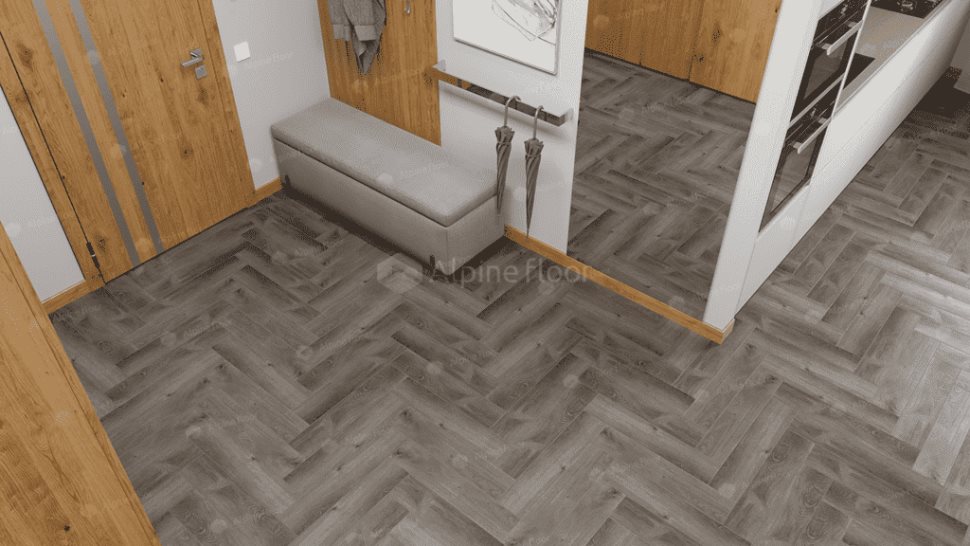 Виниловый ламинат "Alpine Floor" Parquet Light Дуб Мерга (600*125*4 мм) — купить в Чите