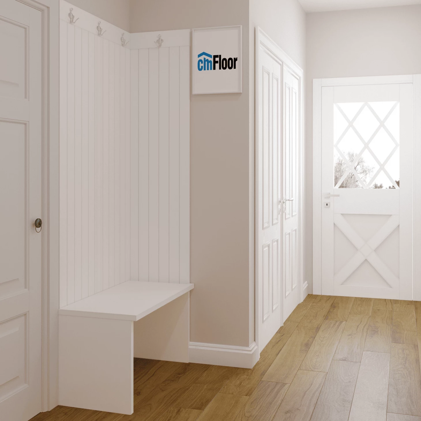 SPC плитка для пола Орех Американский (1220*180*4 мм) — купить в Чите