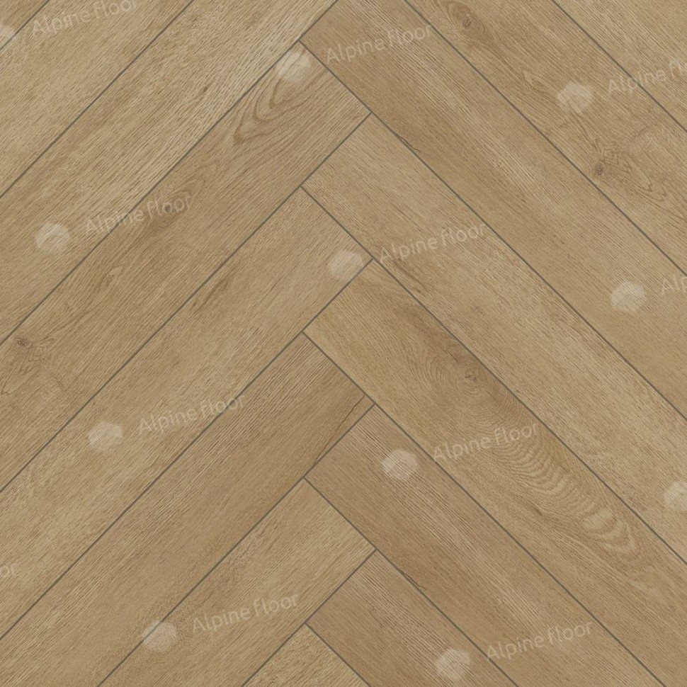 Ламинат "Alpine Floor" Herringbone 12 Дуб Молизе (600*100*12 мм) — купить в Чите