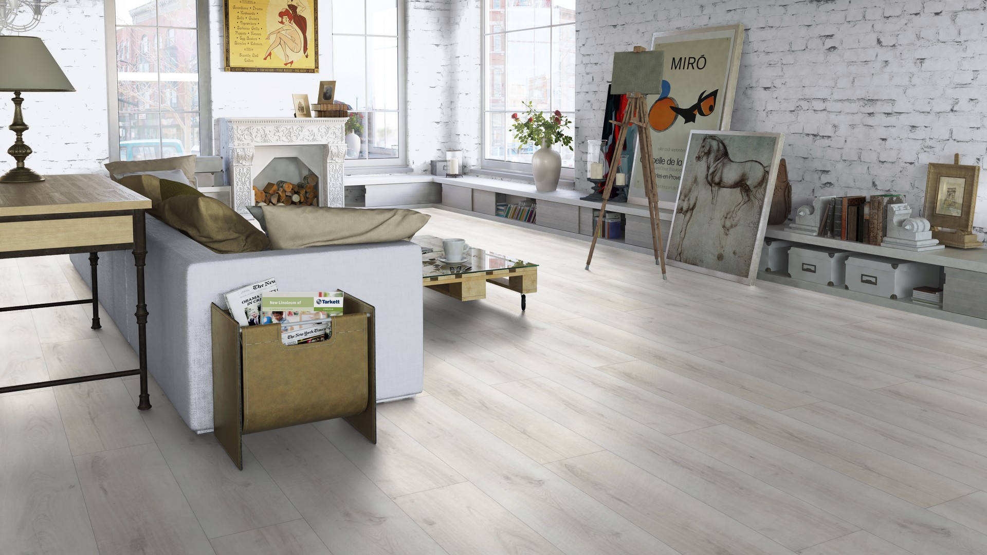 SPC ламинат "Tarkett" Deep House Patrick (1400*225*4,6 мм) — купить в Чите