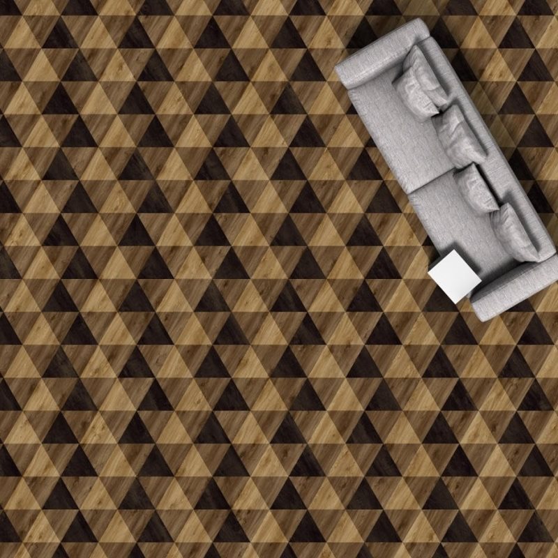 Виниловая плитка Triangles 362 (452,64*392*2,5 мм) — купить в Чите