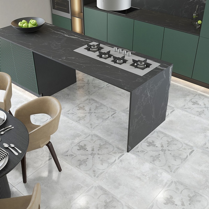 Керамогранит "Keramin" Турин (600*600 мм) Серый 1 — купить в Чите