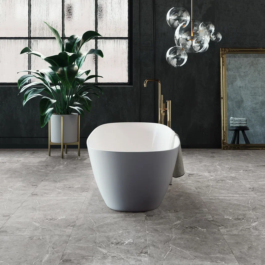 Кварцвиниловая плитка "Invictus" Hudson Stone Silver (914*457*2,5мм) — купить в Чите