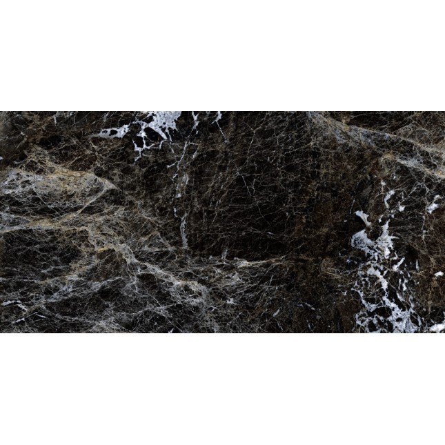 Керамогранит "Gresse" 600*1200 Simbel Carbon Чёрно-белый Мрамор — купить в Чите