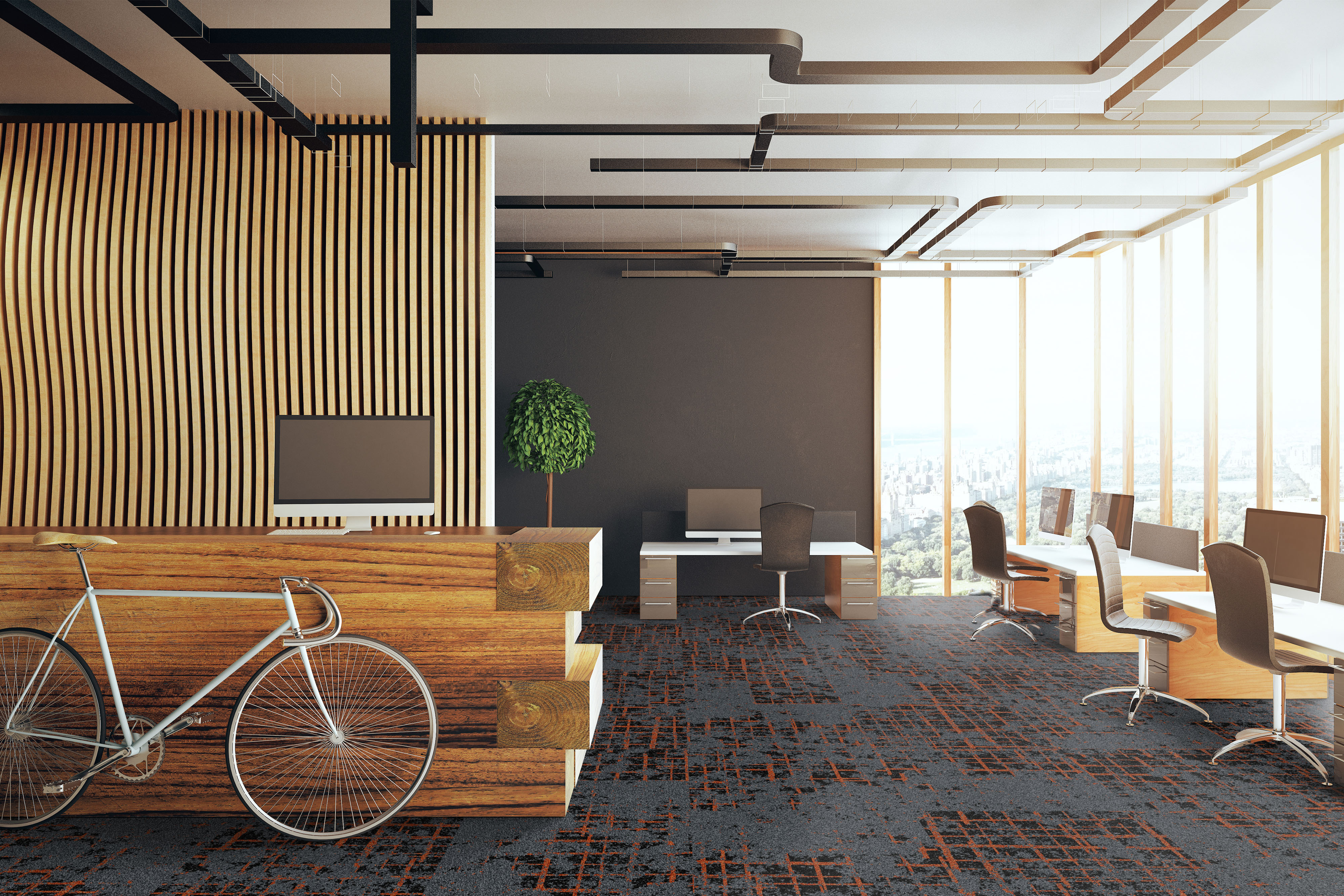 Ковровая плитка Macro Tile 91 (500*500*5 мм) — купить в Чите