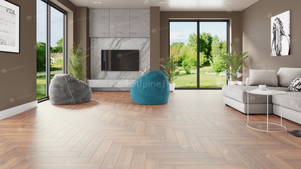 ABA Ламинат "Alpine Floor" Дуб Royal ECO (600*125*8 мм) — купить в Чите