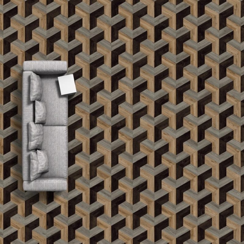 Виниловая плитка Mesh 416 (453*196*2,5 мм) — купить в Чите