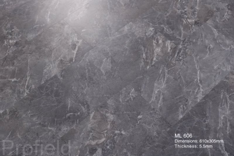 SPC ламинат "Profield" Грей марбл (305*610*5,5 мм) — купить в Чите