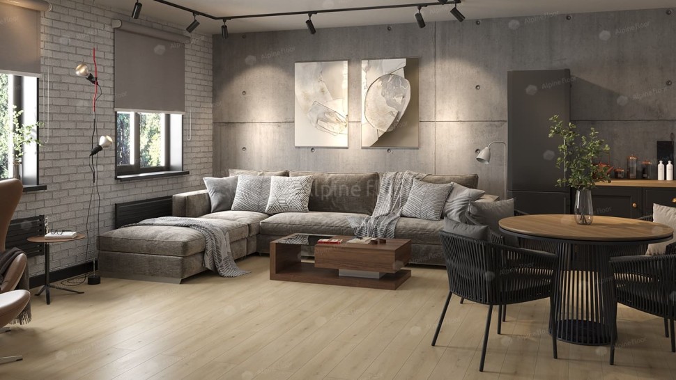 Виниловый ламинат "Alpine Floor" Grand Sequoia Кипарисовая (1220*183*4 мм) — купить в Чите