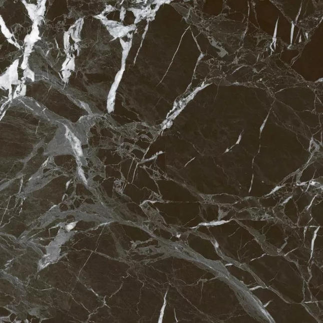 Керамогранит Simbel Pitch 600*600 черно-серый мрамор — купить в Чите