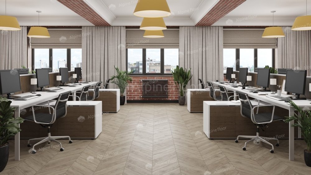 LVT плитка "Alpine Floor" Карите (555*127*2,5 мм) — купить в Чите