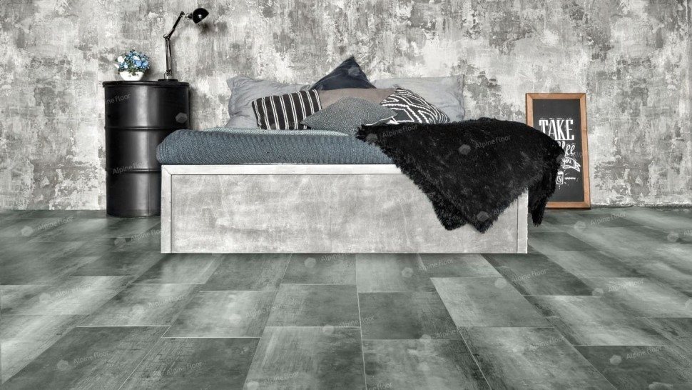 Виниловая плитка "Alpine Floor" Light Stone Корнуолл (608*303*2,5 мм) — купить в Чите
