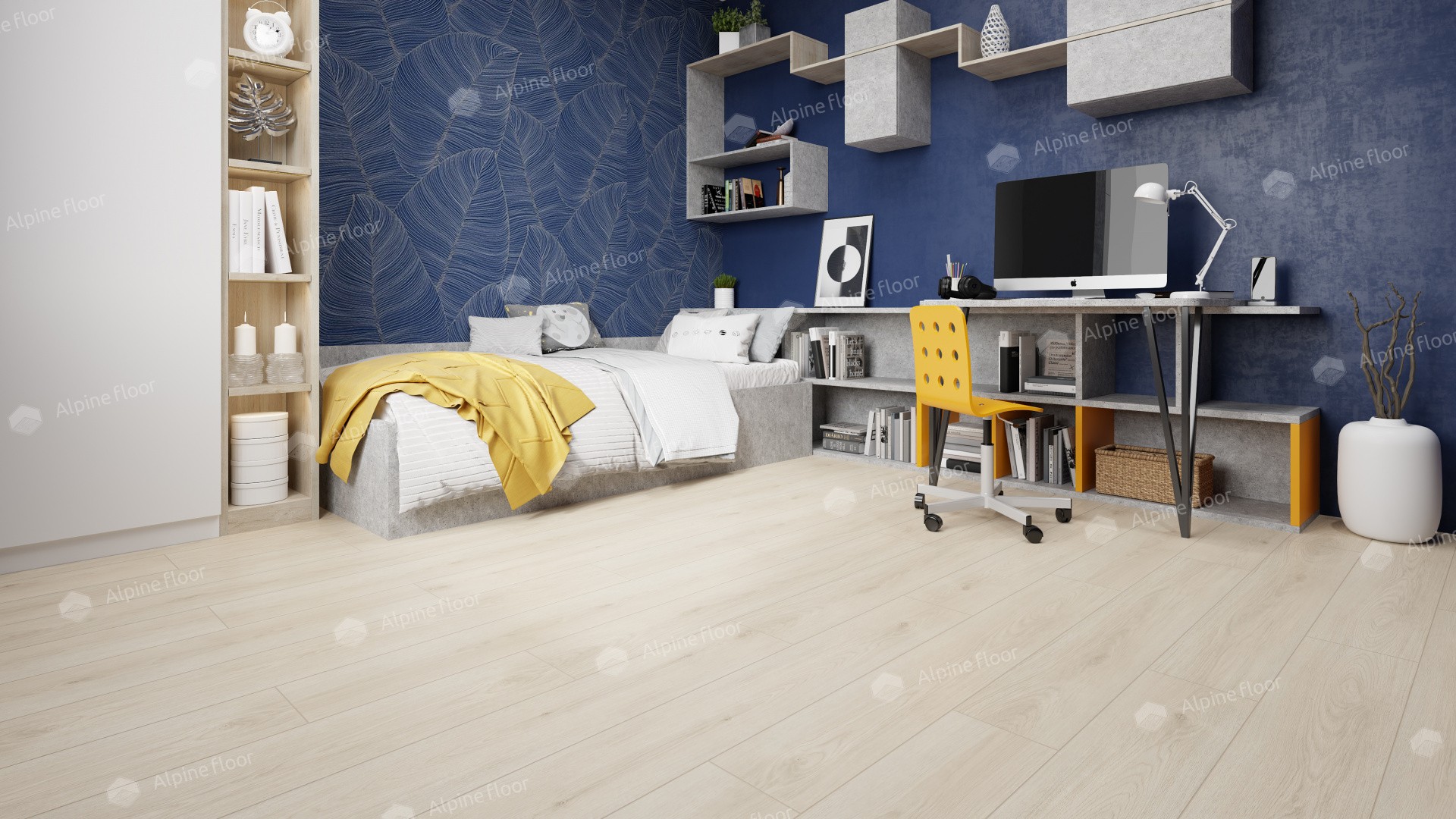 Ламинат "Alpine Floor" Дуб Петербург (1285*192*8 мм) — купить в Чите