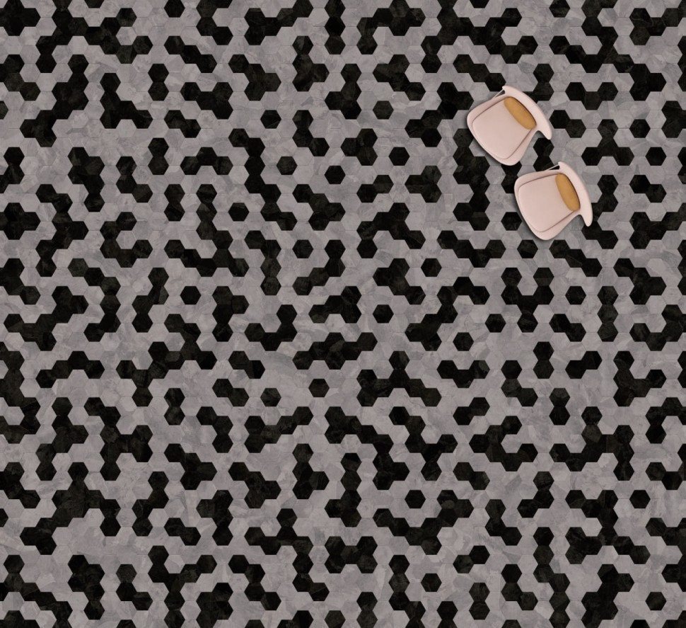 Виниловая плитка "Moduleo" Moods Hexagon 336 (226,32*196*2,5 мм) — купить в Чите