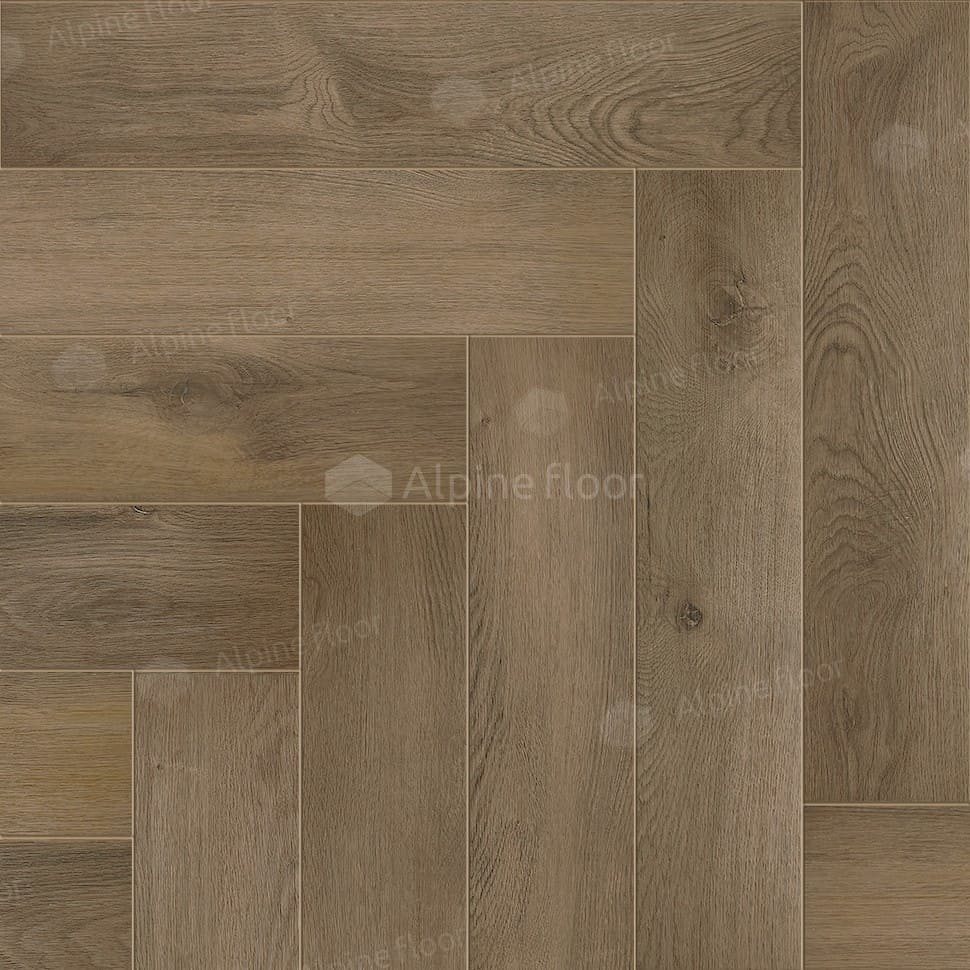 Виниловая плитка "Alpine Floor" Parquet LVT Дуб Насыщенный (590*118*2,5 мм) — купить в Чите