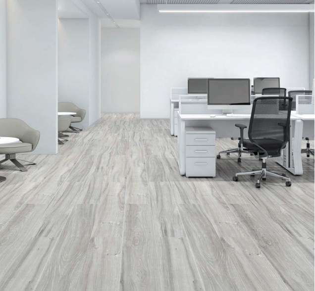 SPC ламинат "CronaFloor" Wood 4V Дуб Атланта (1200*180*4 мм) — купить в Чите