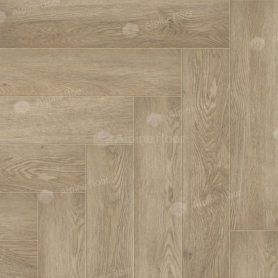 Виниловая плитка "Alpine Floor" Parquet LVT Дуб Ваниль Селект (590*118*2,5 мм) — купить в Чите