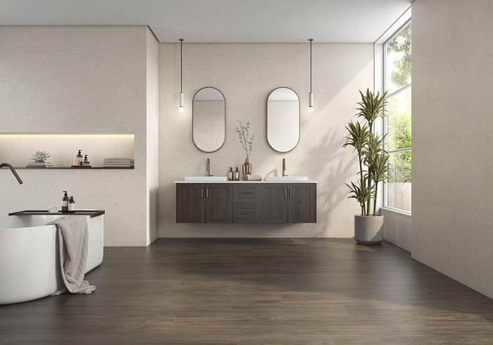 Керамогранит "Pamesa Ceramica" Kalon Cerezo (1200*200 мм) Коричневый — купить в Чите