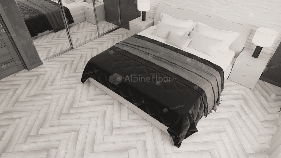 Виниловый ламинат "Alpine Floor" Parquet Light Дуб Альхена (600*125*4 мм) — купить в Чите