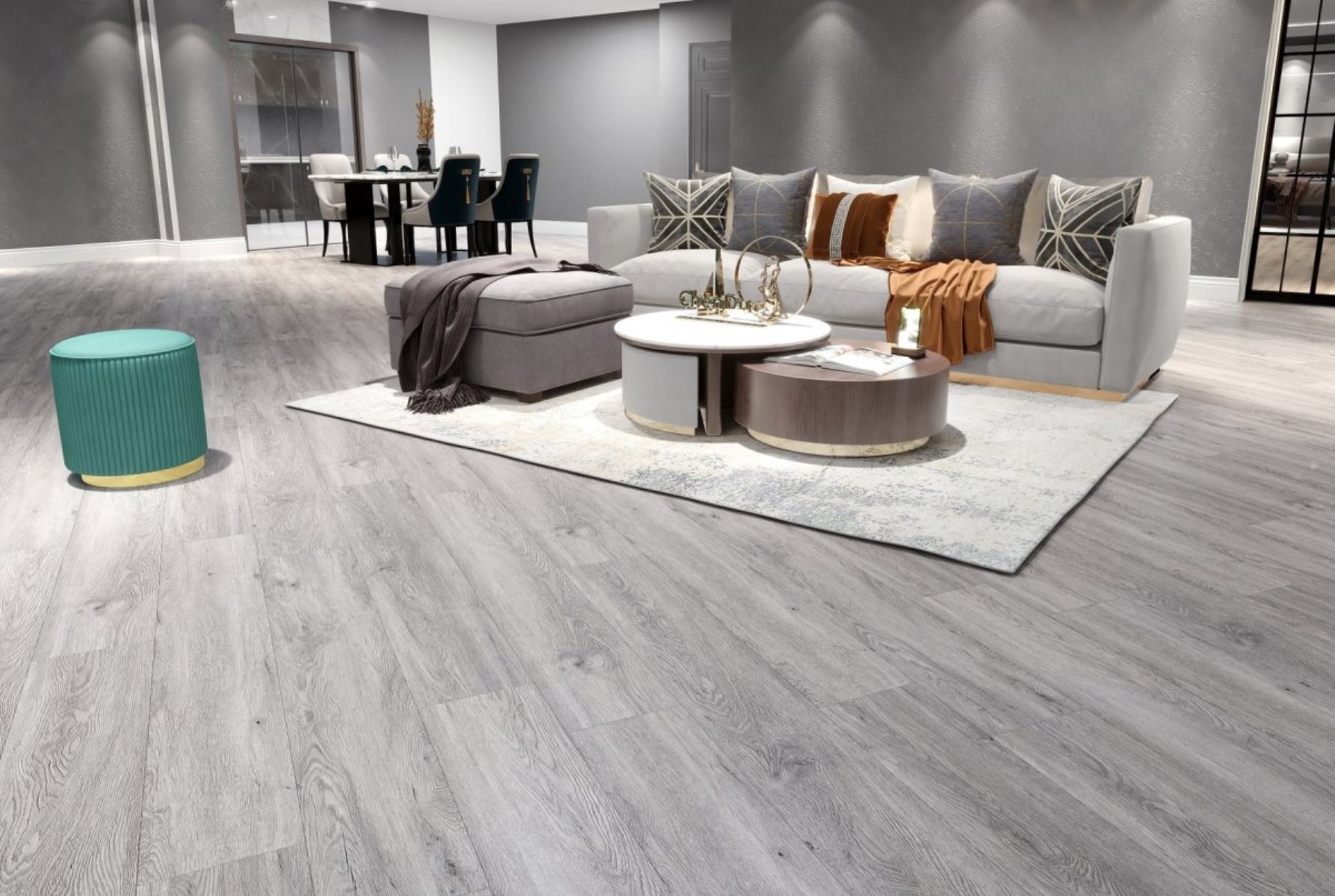 SPC ламинат "OneFloor" ЕСО 5064 (4V фаска) (1220*184*4 мм) — купить в Чите