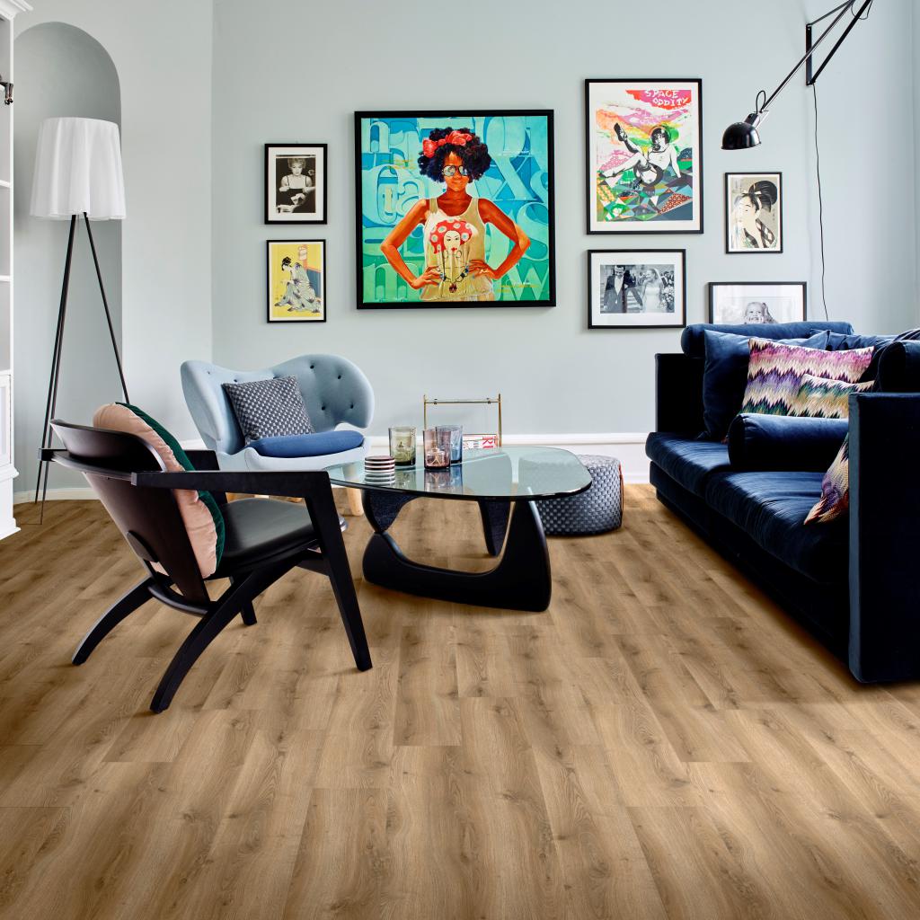 SPC ламинат "Adelar" Solida Acoustic 03826 Traditional Oak (1219*178*5 мм) — купить в Чите