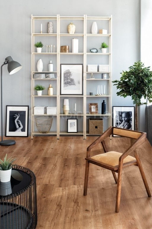 Замковая ПВХ плитка "Alpine Floor" Дуб Royal Синхронное тиснение  (1220*183*6мм) — купить в Чите