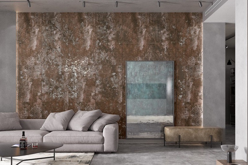 Керамогранит "Ennface" 600*1200 Oxido Argentum Metallic Матовый Коричневый — купить в Чите