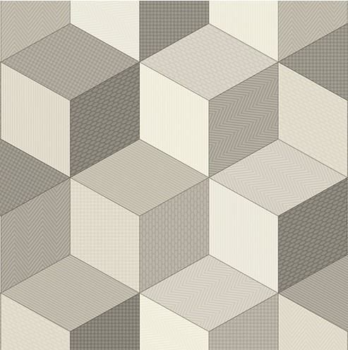 Линолеум бытовой "IVC" Bingo Cubes 83 (3м) — купить в Чите