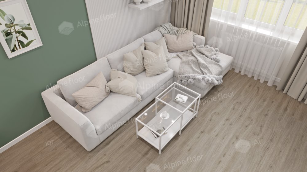 SPC Ламинат "Alpine Floor" Прэсто (1220*183*4 мм) — купить в Чите
