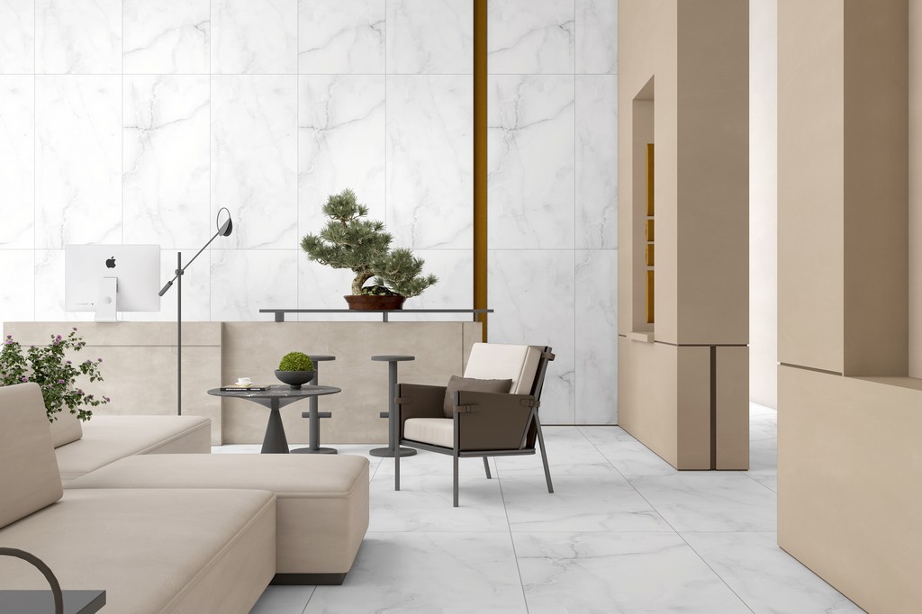 Керамогранит "Ennface" 600*1200 Afyon Ice Матовый Белый — купить в Чите