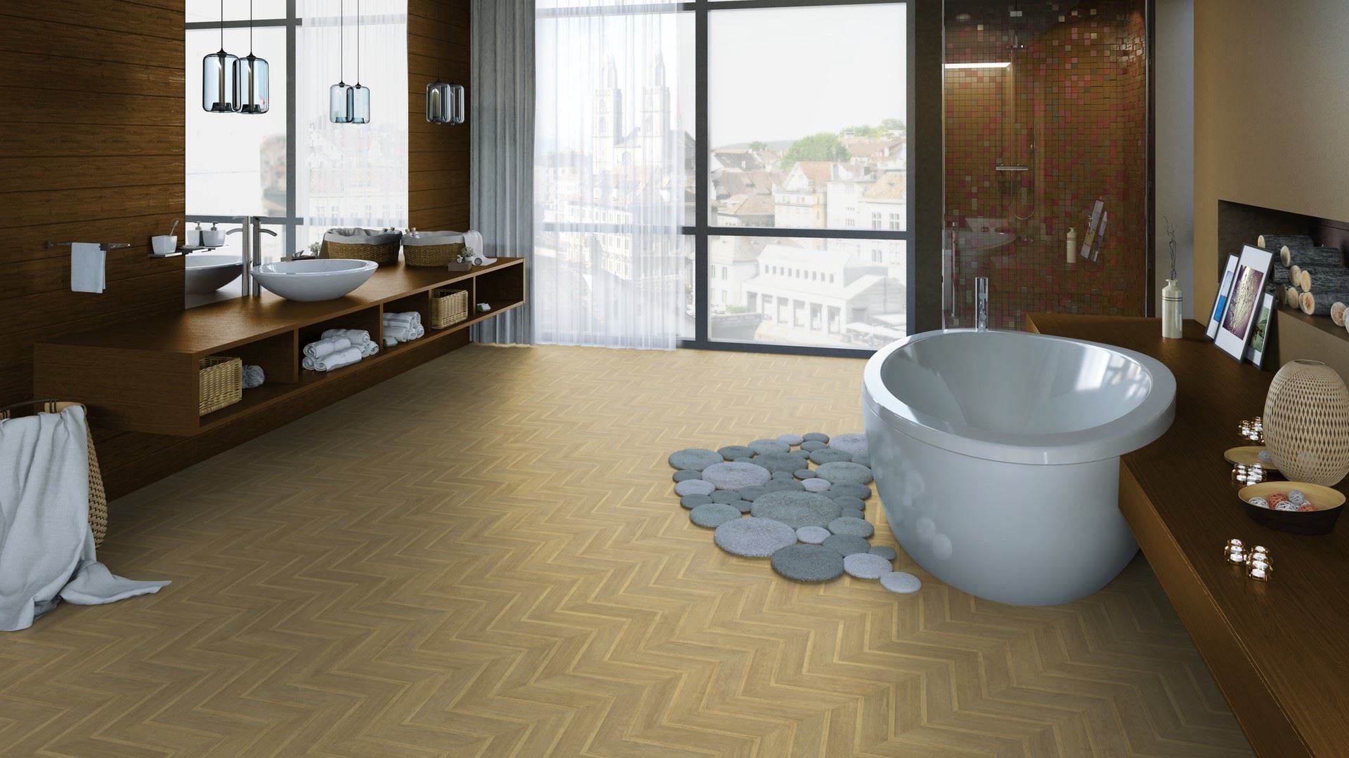 Линолеум полукоммерческий "Tarkett" Idylle Nova Cascad 2 (4м) — купить в Чите